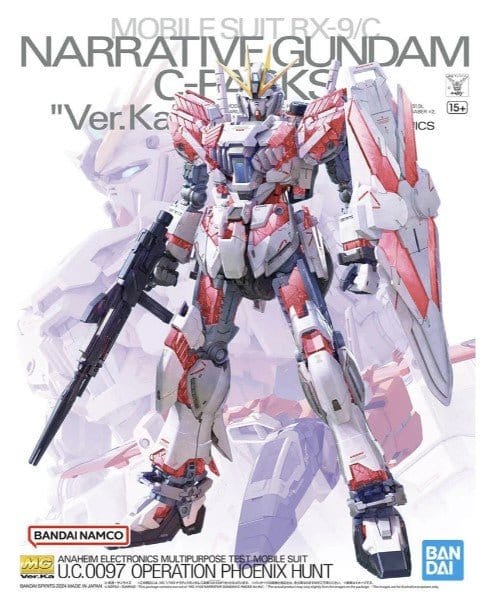 Bandai 5066308 MG 1/100 Narrative Gundam C-Packs Ver.Ka