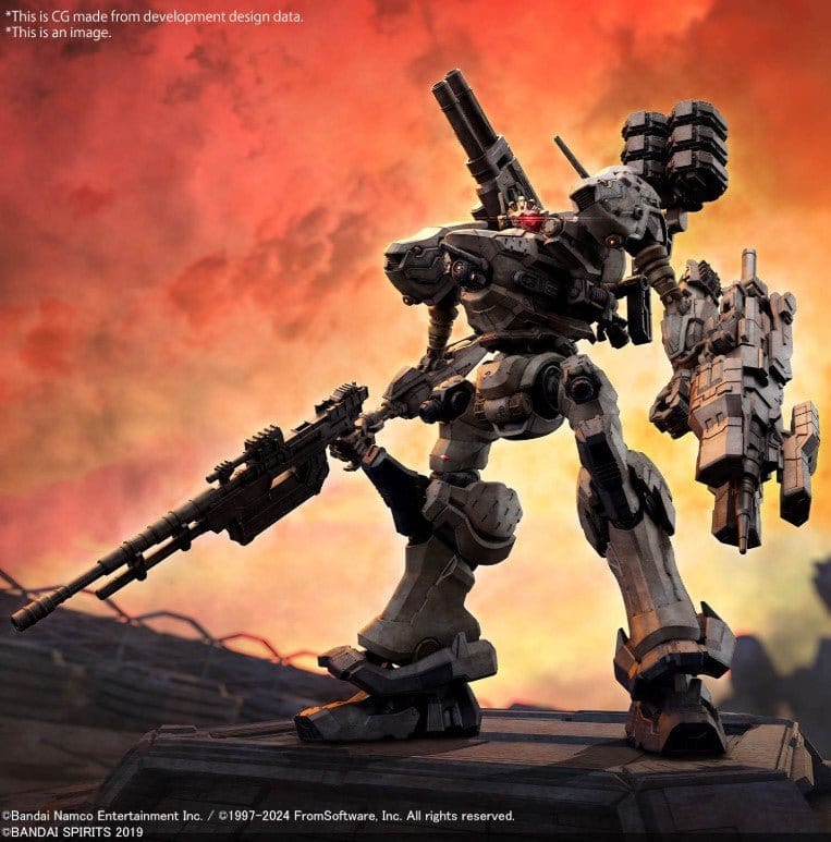 Bandai Armored Core VI Fires of Rubicon RaD CC-2000 Orbiter Nightfall 30MM [5067168]**