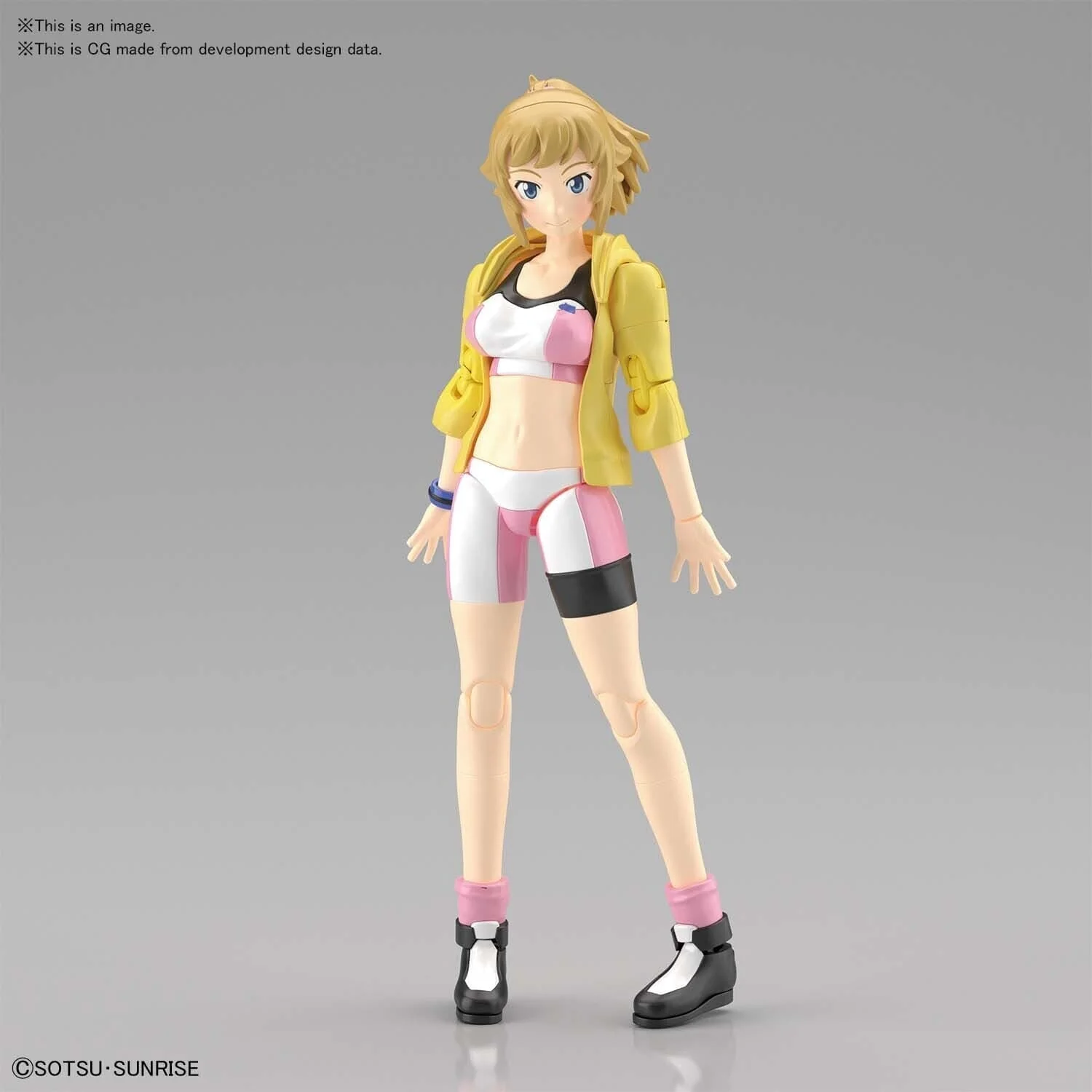 Bandai Figure Rise Standard Build Fighters Try Fumina Hoshino** - Image 2