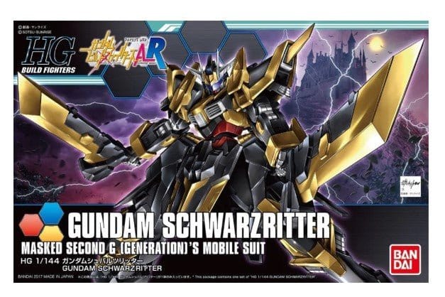 Bandai HG 1/144 Schwarzritter Gundam Build Fighters [5058252]**