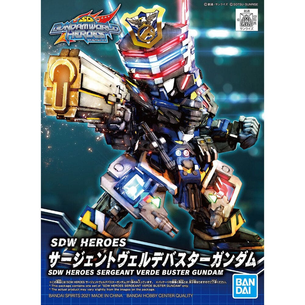 Bandai SDW Heroes Sergeant Verde Buster Gundam**