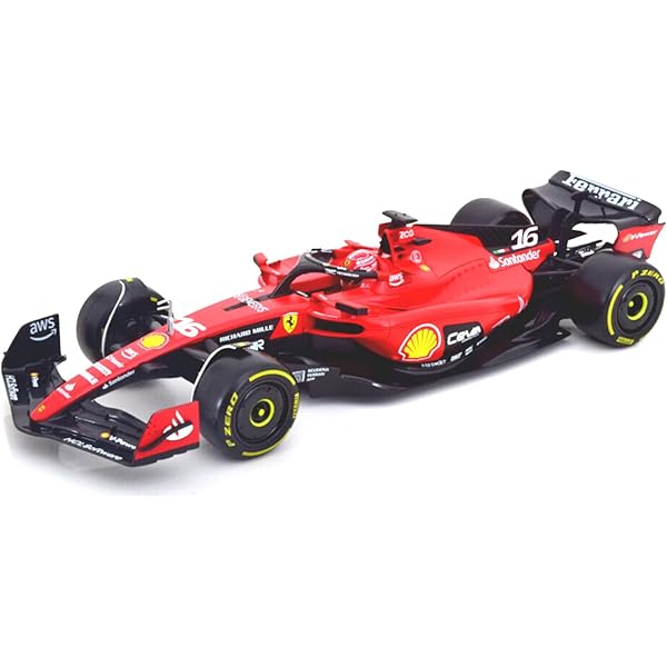 Bburago 1/18 2023 F-1 Ferrari SF-23 #16 Leclerc Diecast Model