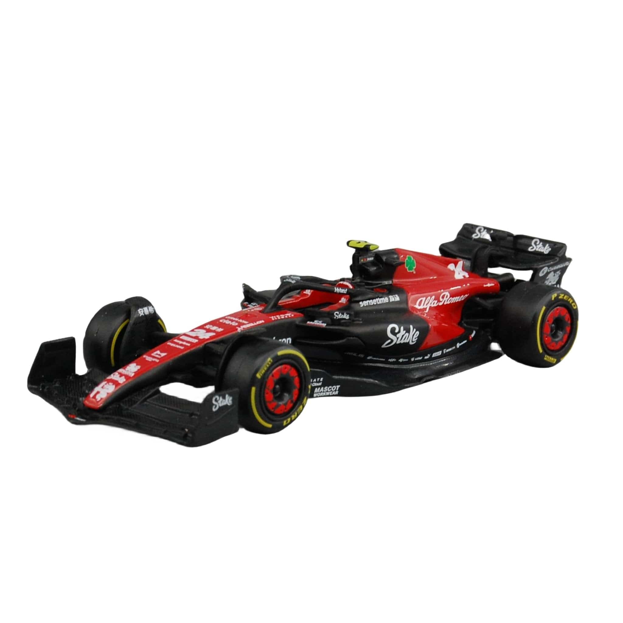 Bburago 1/43 2023 F-1 Alfa Romeo Orlen C43 #24 Zhou WB Diecast Model