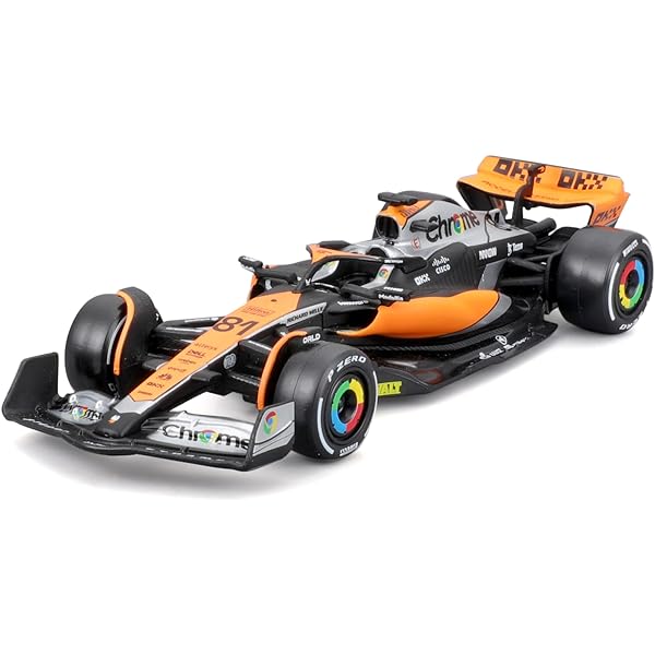 Bburago 1/43 2023 F-1 McLaren MCL60 #81 Piastri WB Diecast Model