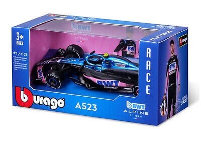Bburago 1/43 2023 F-1 Renault Alpine A523 #31 Ocon WB Diecast Model - Image 2