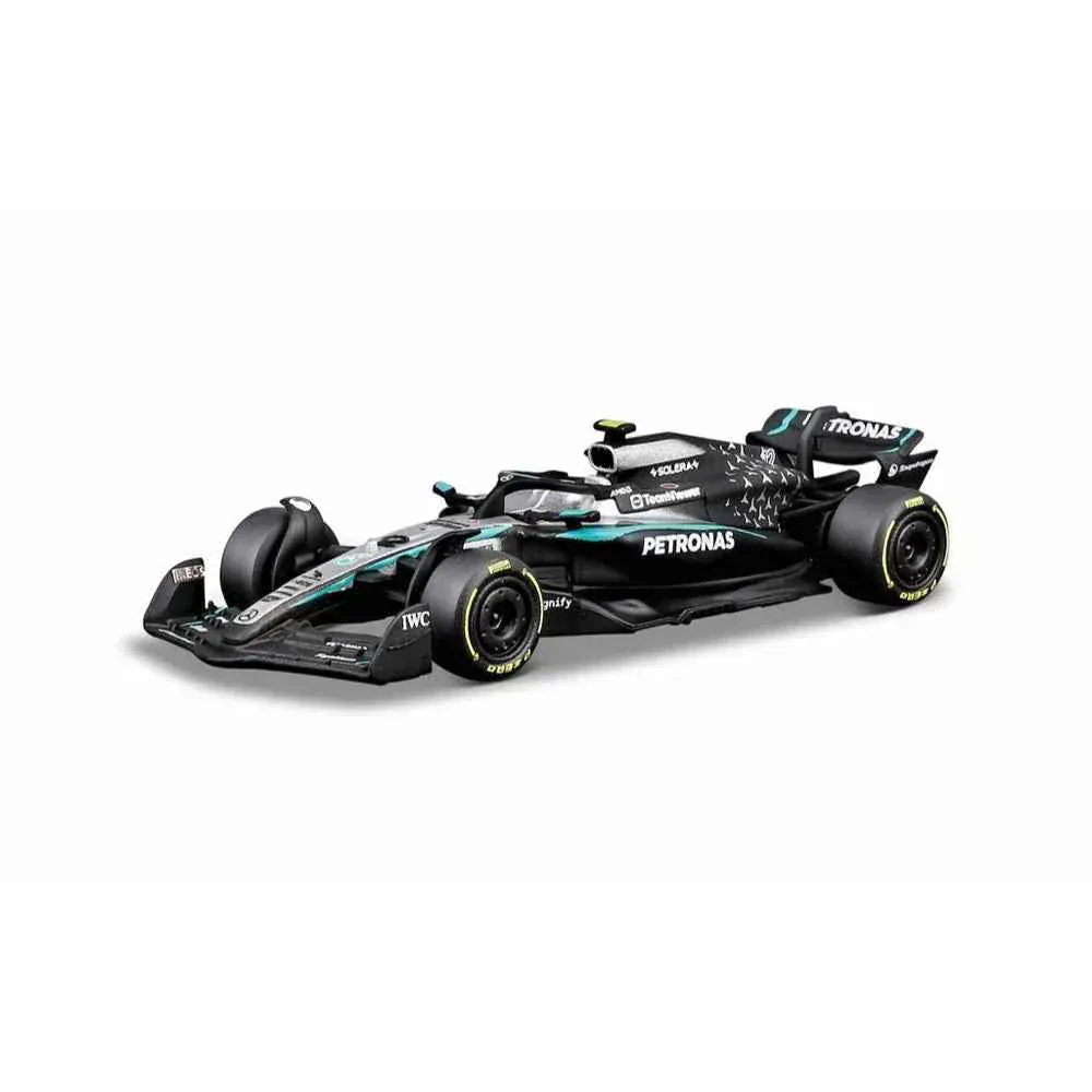 Bburago 1/64 2025 Mercedes-AMG F1 W16 #12 Andrea Kimi Antonelli Diecast Model - Image 2