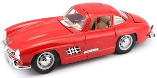 Bburago 1/24 1954 Mercedes Benz 300SL Gullwing Diecast Model