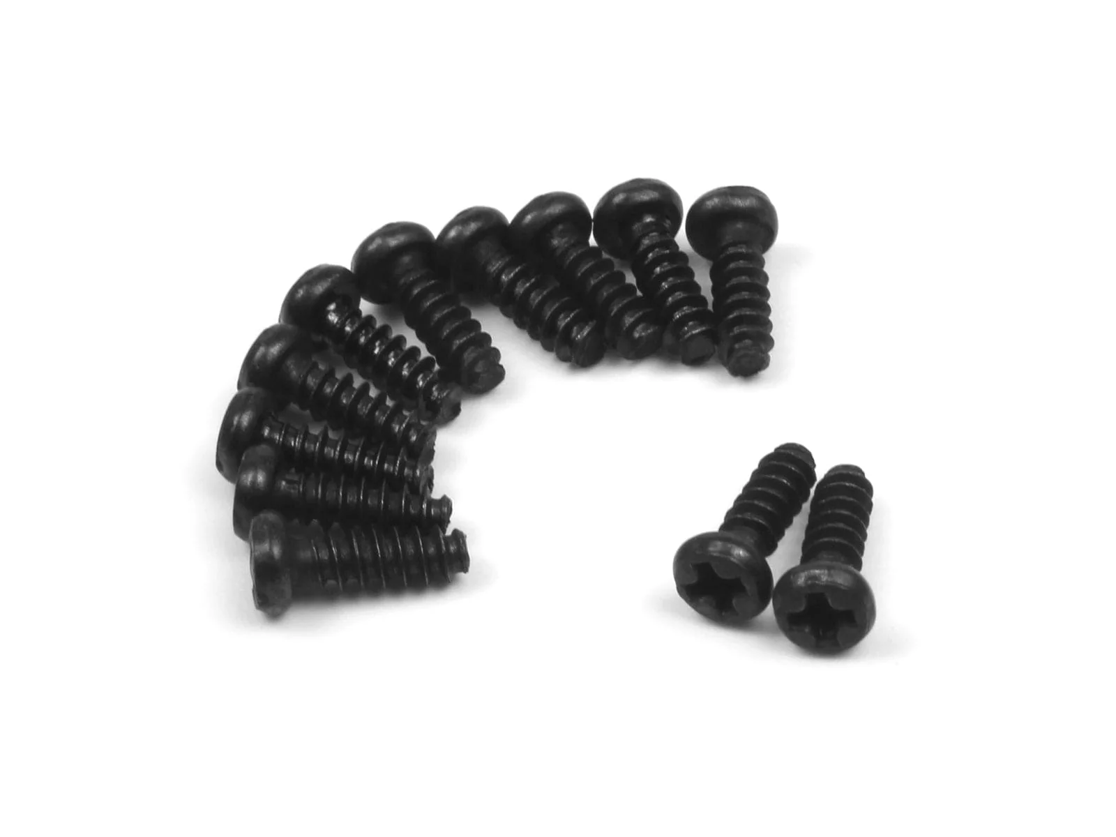 Blackzon 540153 Smyter Pan Head Self Tapping Screws 2.6x8mm (12pcs)**
