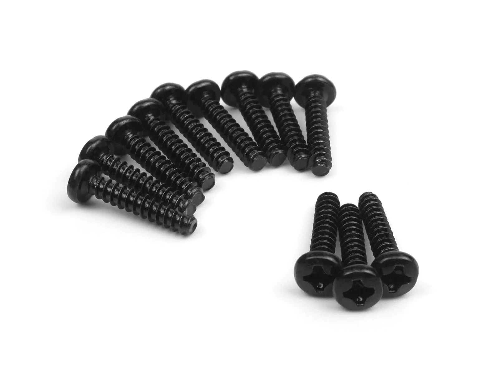 Blackzon 540156 Smyter Pan Head Self Tapping Screws 3x15mm (12pcs)**