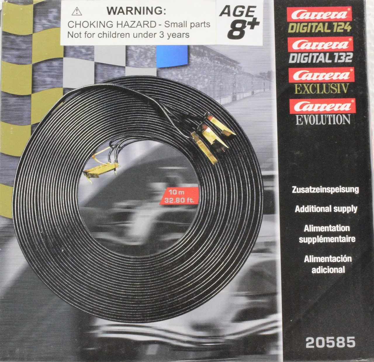 Carrera Evo/Digital 10 Meter Power Supply Extension Cord**