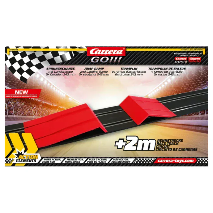 Carrera GO!!! Action Pack Slot Car Track