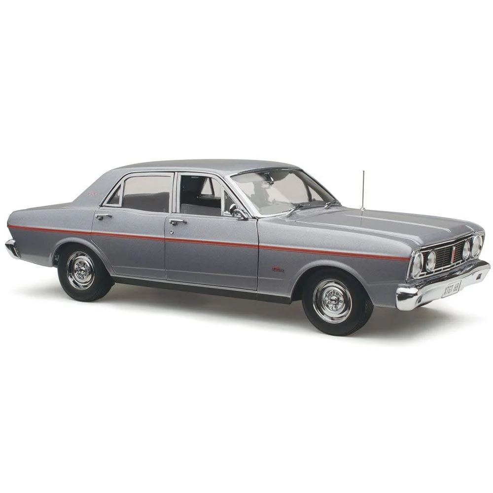 Classic Carlectables 1/18 Ford XT Falcon GT - Frosted Pewter [18863] - Image 2