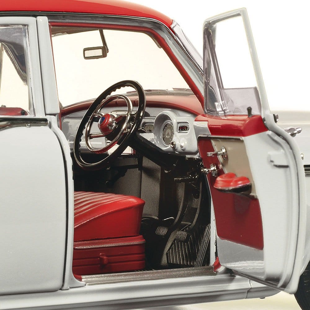 Classic Carlectables 1/18 Holden FE Special Gypsy Red over Castle Grey [18850] - Image 4