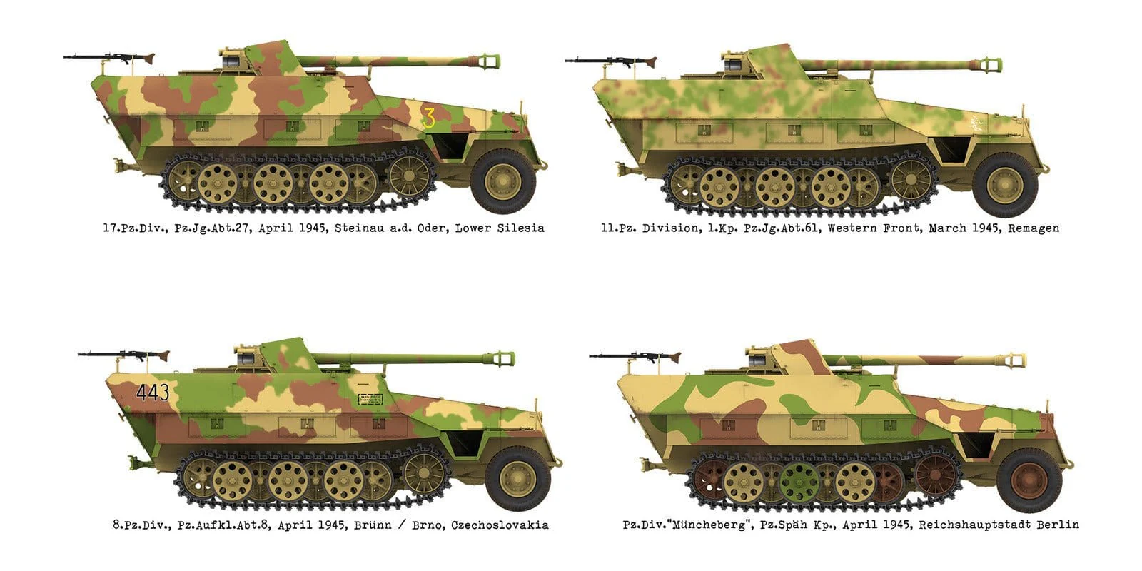 Das Werk 1/16 Sd.Kfz.251/22 Ausf.d Pakwagen Plastic Model Kit [DWK16022] - Image 5
