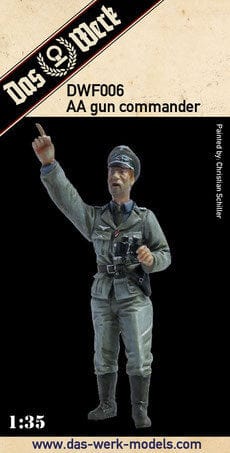 Daswerk F006 1/35 Komandant Salvenmaschinenkanone Plastic Model Kit