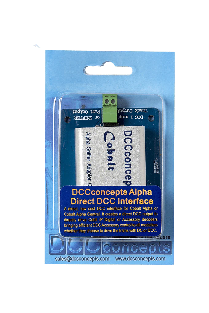 DCC Concepts Cobalt Alpha DCC Power Bus Driver And Sniffer Adapter - Image 6