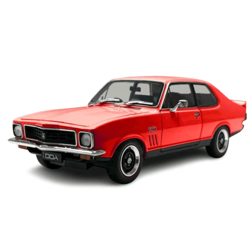 DDA 1/24 (S) Red LJ Torana GTR-XU1 Sfragismeno Diecast Model