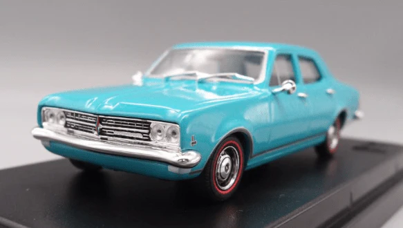 DDA 68-1 1/43 1968 HK Holden Premier 4 Door Sedan - Turquoise Diecast Model