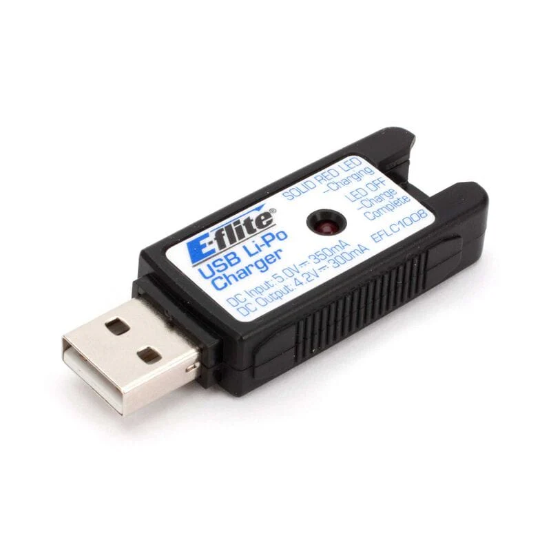 E-Flite EFLC1008 USB Lipo Charger 350mah