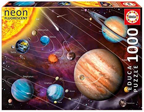 Educa Neon Solar System 1000pc Puzzle