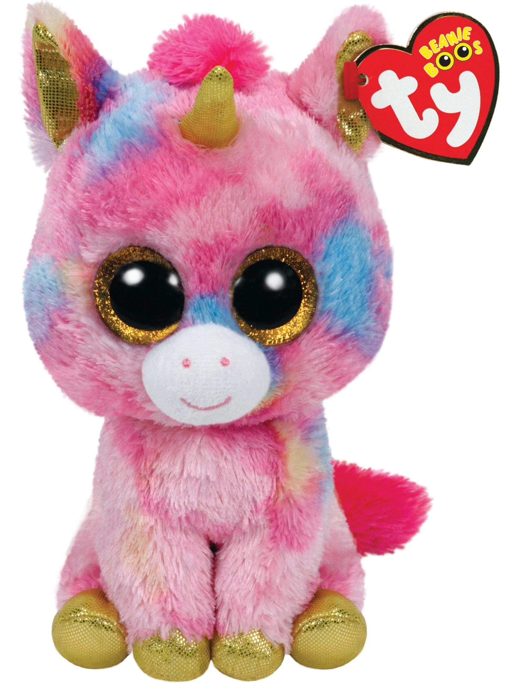 FANTASIA - Multi Unicorn Reg Beanie Boo
