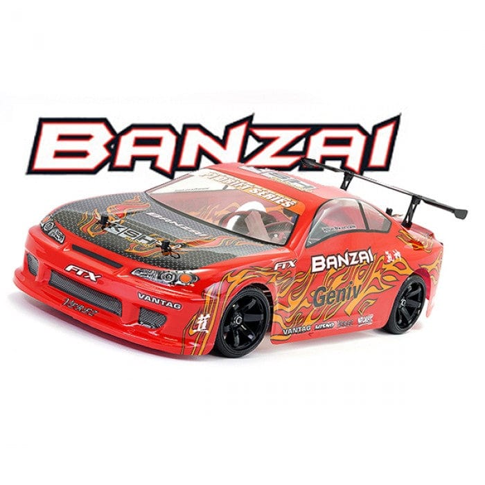 FTX Banzai 1/10 RC Drift Car RTR - Red