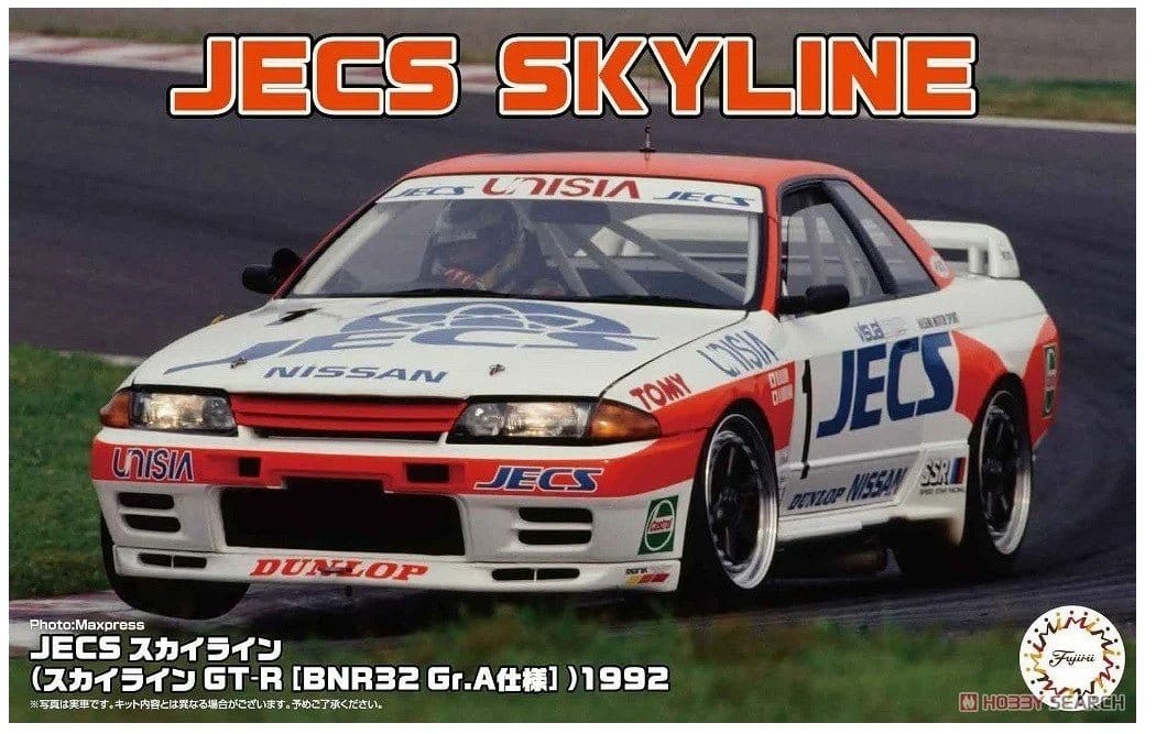 Fujimi 1/24 JECS Skyline (Skyline GT-R [BNR32 Gr.A]) 1992 (ID-299) Plastic Model Kit