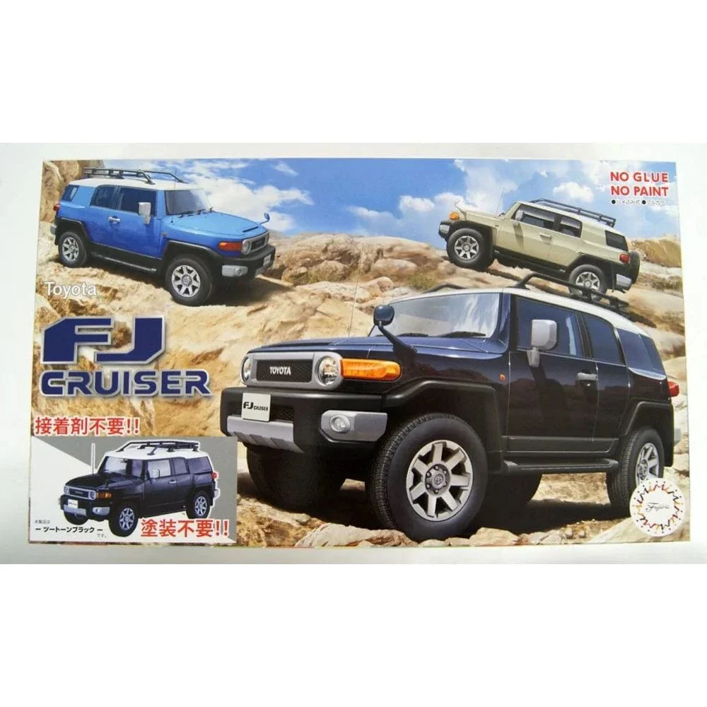 Fujimi 1/24 Toyota FJ Cruiser (Two-tone Black) (C-NX-9 EX-1) Plastic Model Kit [06614]