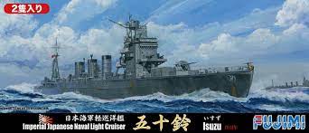 Fujimi 1/700 Japanese light cruiser Isuzu 1944 (TOKU - 58) Plastic Model Kit