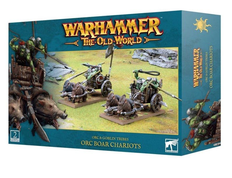 Warhammer Orc & Goblin Tribes: Orc Boar Chariots [09-07]