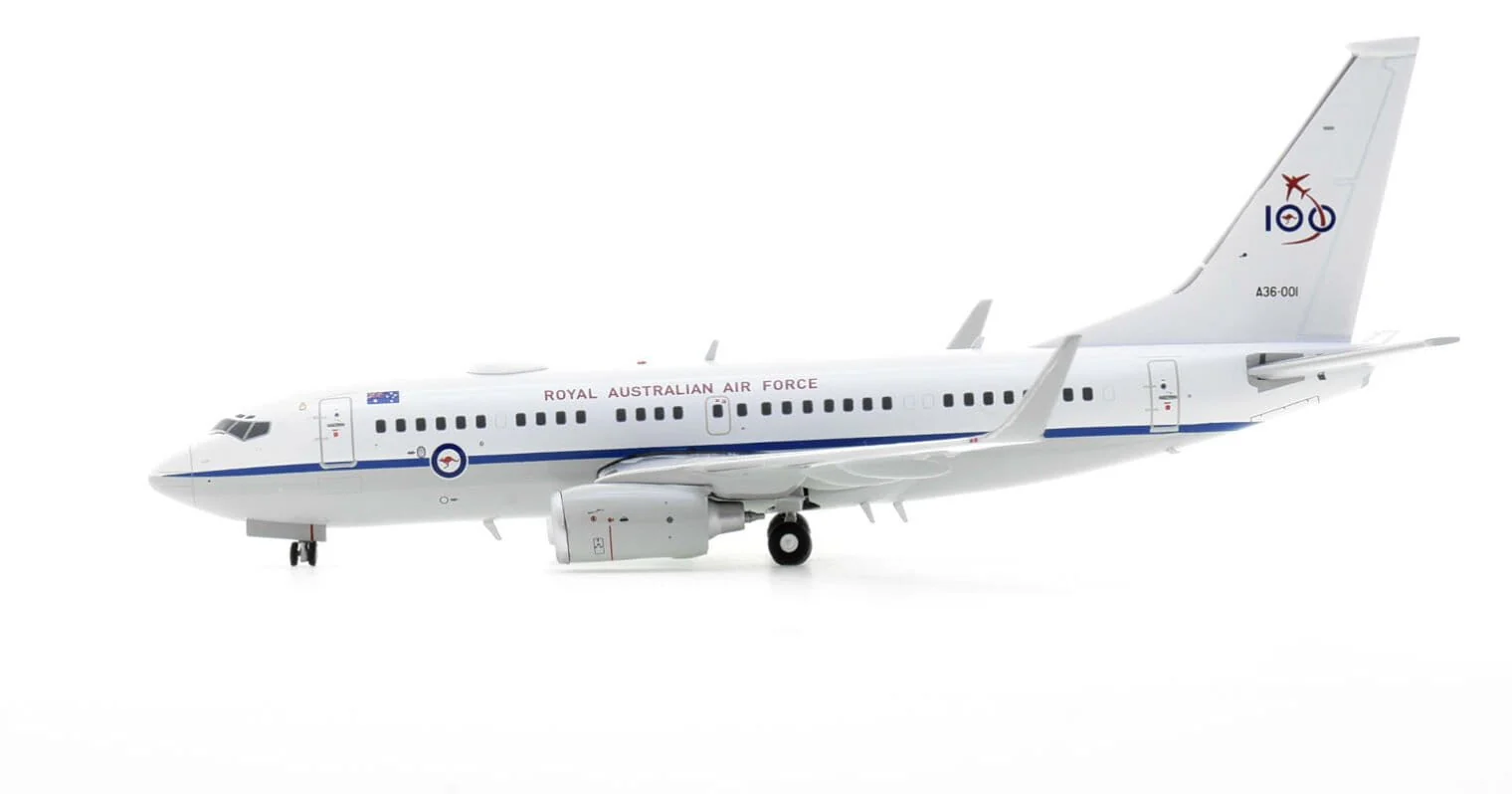Gemini Jets 1/200 Royal Australian Air Force B737-700S A36-001 RAAF 100 Years [G2RAA1224]** - Image 3