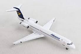 Gemini Jets ALLIANCE AIRLINES Fokker F-100 VH-UQC**