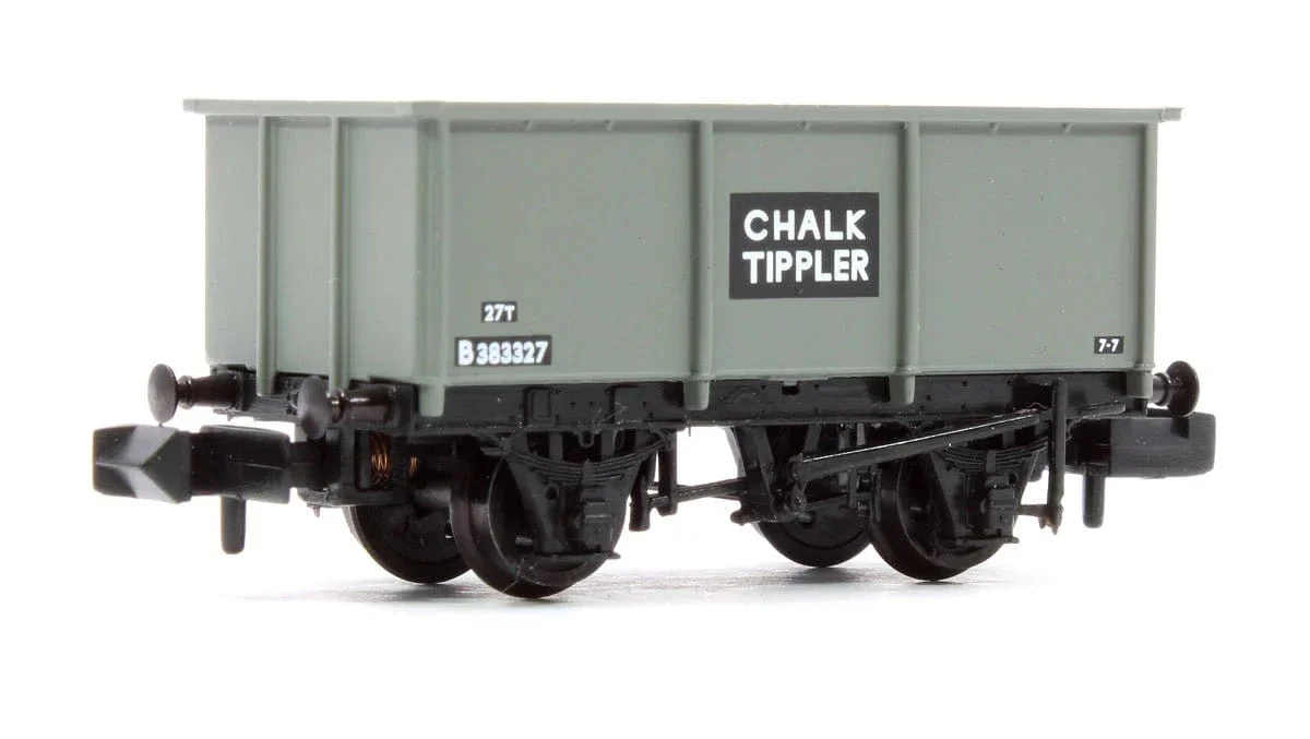 Graham Farish 373-276C N BR 27T Steel Tippler Wagon BR Grey B383327