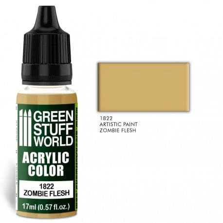Green Stuff World 1822 Zombie Flesh Acrylic 17ml