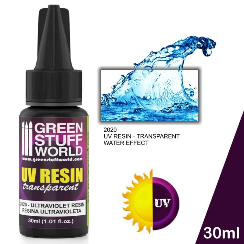 Green Stuff World 2020 UV Resin - Water Effect 30ml