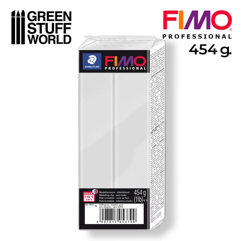 Green Stuff World Fimo Professional 454gr - Dolphin Grey