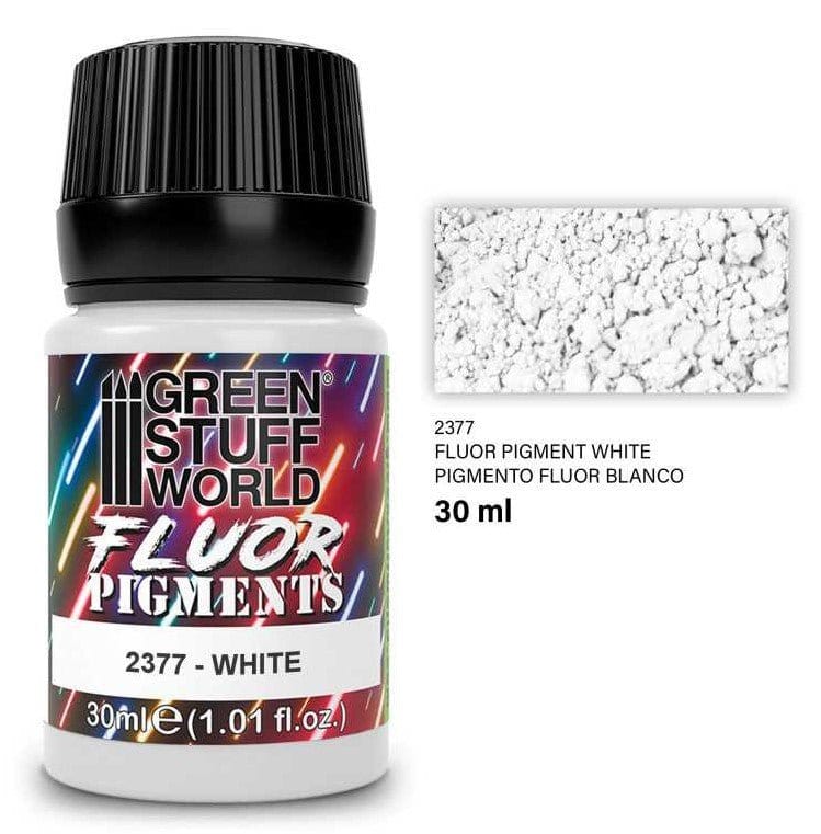 Green Stuff World Paint Pot - FLUOR WHITE pigments 30ml