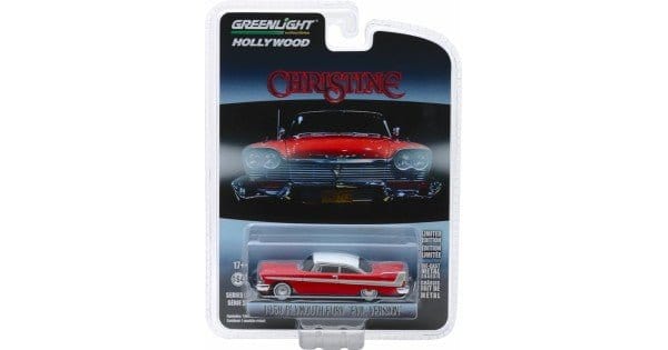 Greenlight 1/64 Christine (1983) - 1958 Plymouth Fury (Evil Version with Blacked Out Windows)** - Image 2