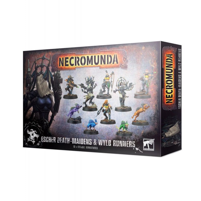 GW 300-66 Necromunda: Escher Death-Maidens and Wyld Runners