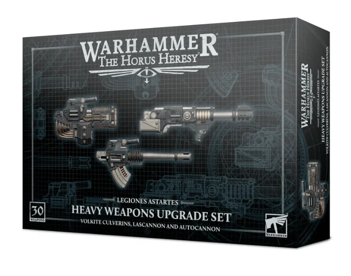 GW 31-13 L/ASTARTES: VOLKITE CULVERINS+LASCANNONS