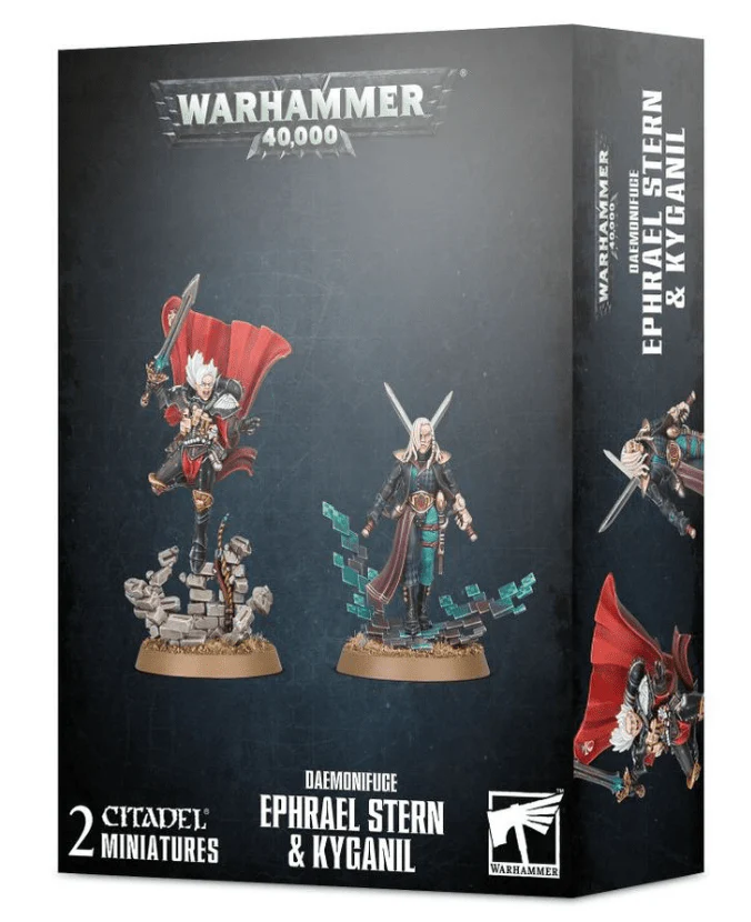 GW 40-50 Adepta Sororitas: Ephrrael Stern & Kygani