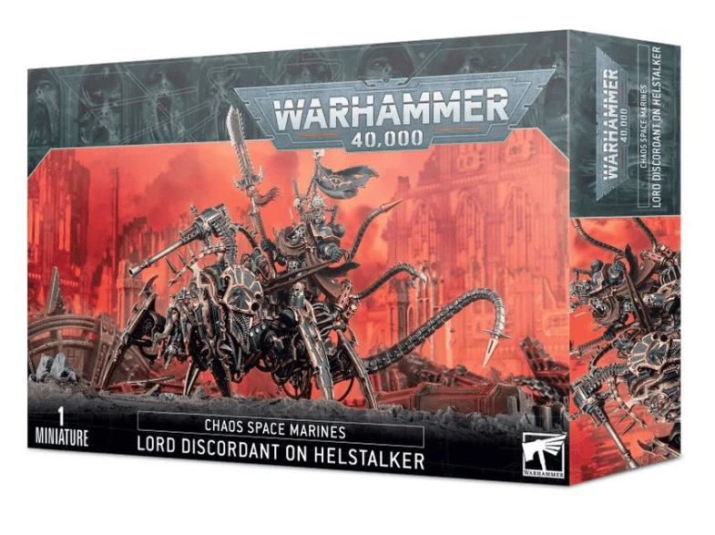 GW 43-59 Warhammer 40000: Chaos Space Marines Lord Discordant on Helstalker