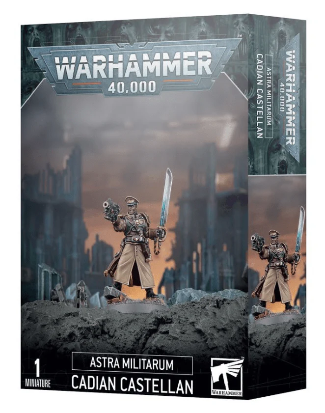 GW 47-34 Warhammer 40000: Astra Militarum Cadian Castellan