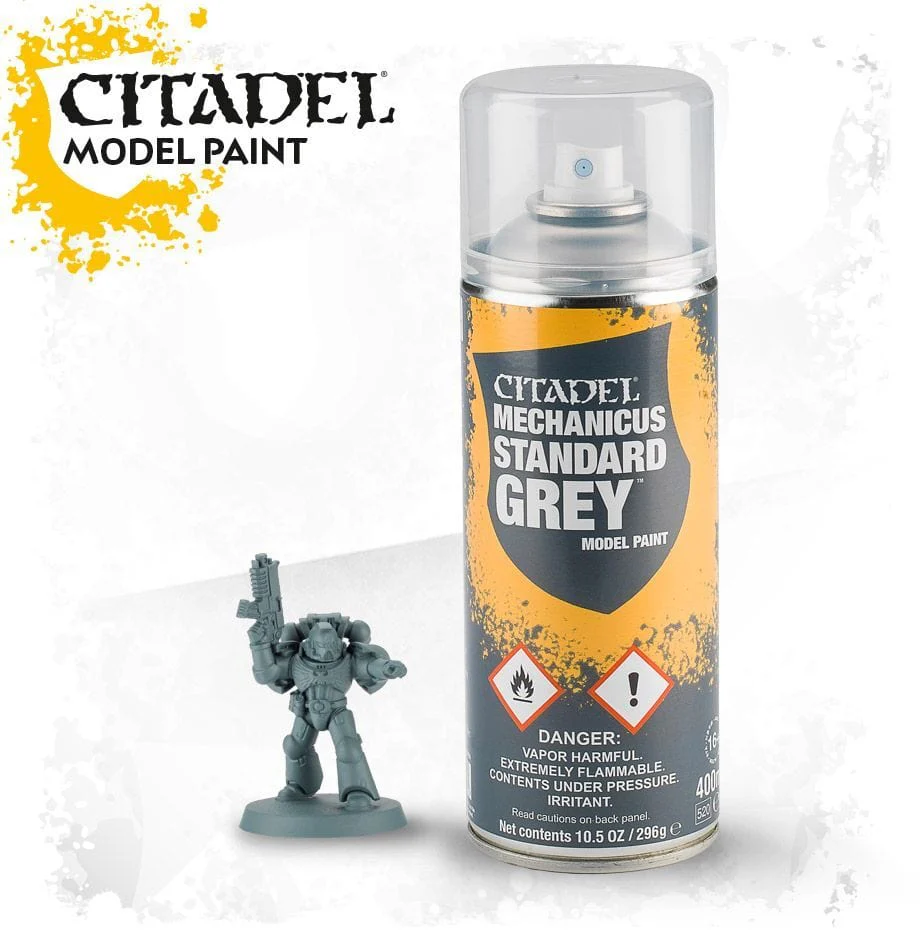 Citadel Spray Paint: Mechanicus Grey [62-26]