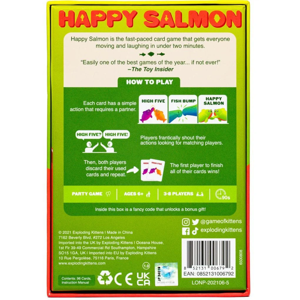 Happy Salmon (By Exploding Kittens) - Image 3