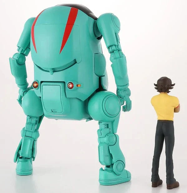 Hasegawa 1/20 20 MechatroWeGo DYNAMIC Collab Vol.1 DevilMan + Akira Fudo Plastic Model Kit - Image 2