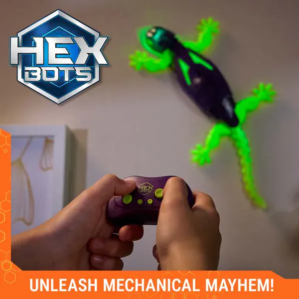 Hex Bots Glow in the Dark Gecko Wall Crawler - Image 4