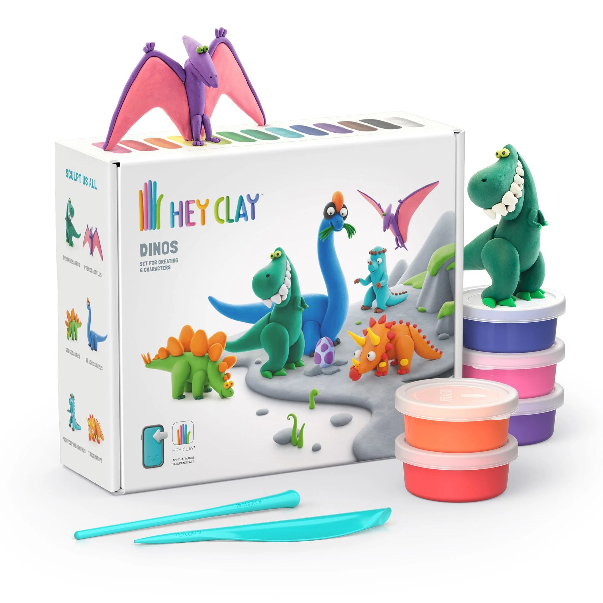 Hey Clay Dino Set - Image 3