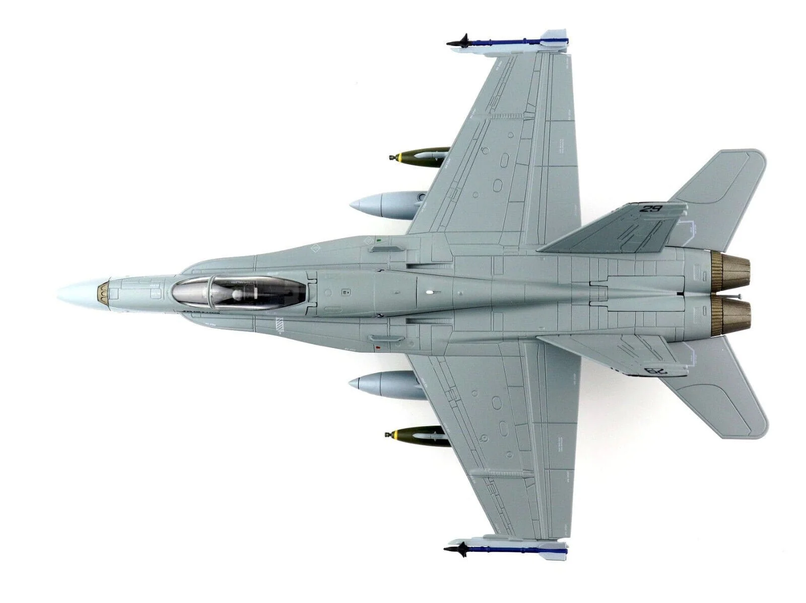 Hobby Master 3573 1/72 F/A-18A Hornet Top Hat A21-29 75 Sqn. RAAF 1990 Diecast Model - Image 3