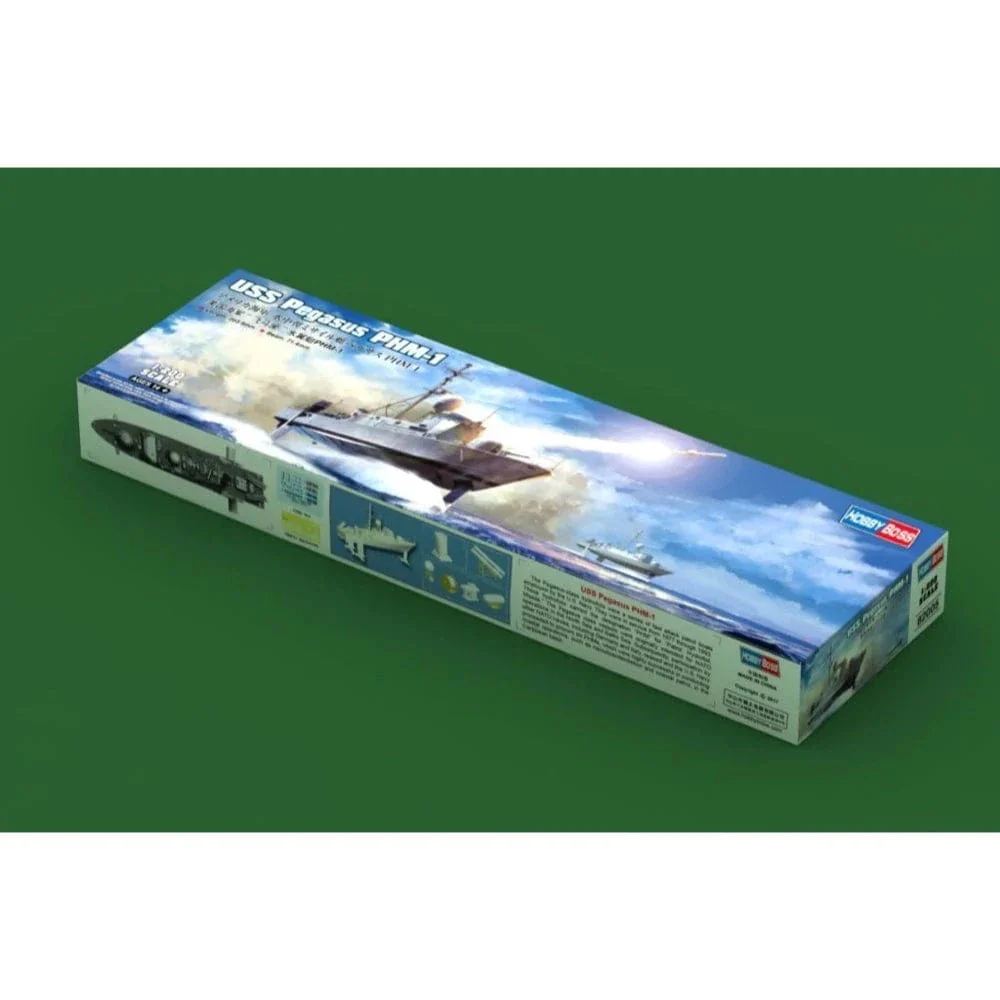 HobbyBoss 1/200 USS Pegasus PHM-1 Plastic Model Kit [82005] - Image 2
